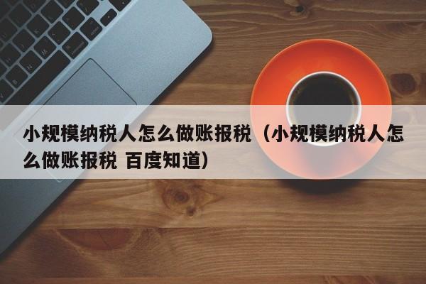 小规模纳税人怎么做账报税（小规模纳税人怎么做账报税 百度知道）