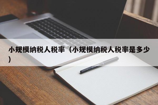 小规模纳税人税率（小规模纳税人税率是多少）