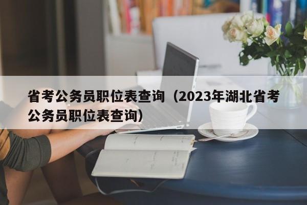 省考公务员职位表查询（2023年湖北省考公务员职位表查询）