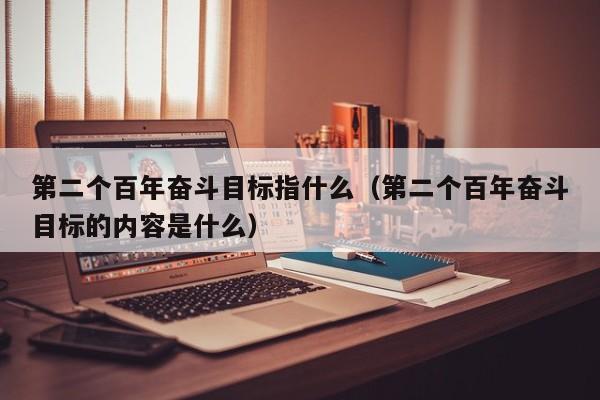 第二个百年奋斗目标指什么（第二个百年奋斗目标的内容是什么）