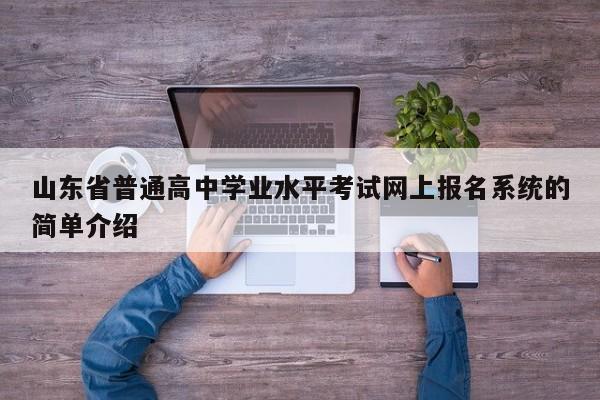 山东省普通高中学业水平考试网上报名系统的简单介绍