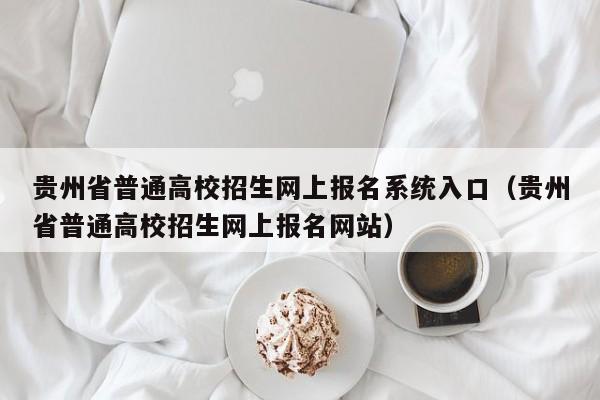 贵州省普通高校招生网上报名系统入口（贵州省普通高校招生网上报名网站）