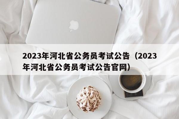 2023年河北省公务员考试公告（2023年河北省公务员考试公告官网）